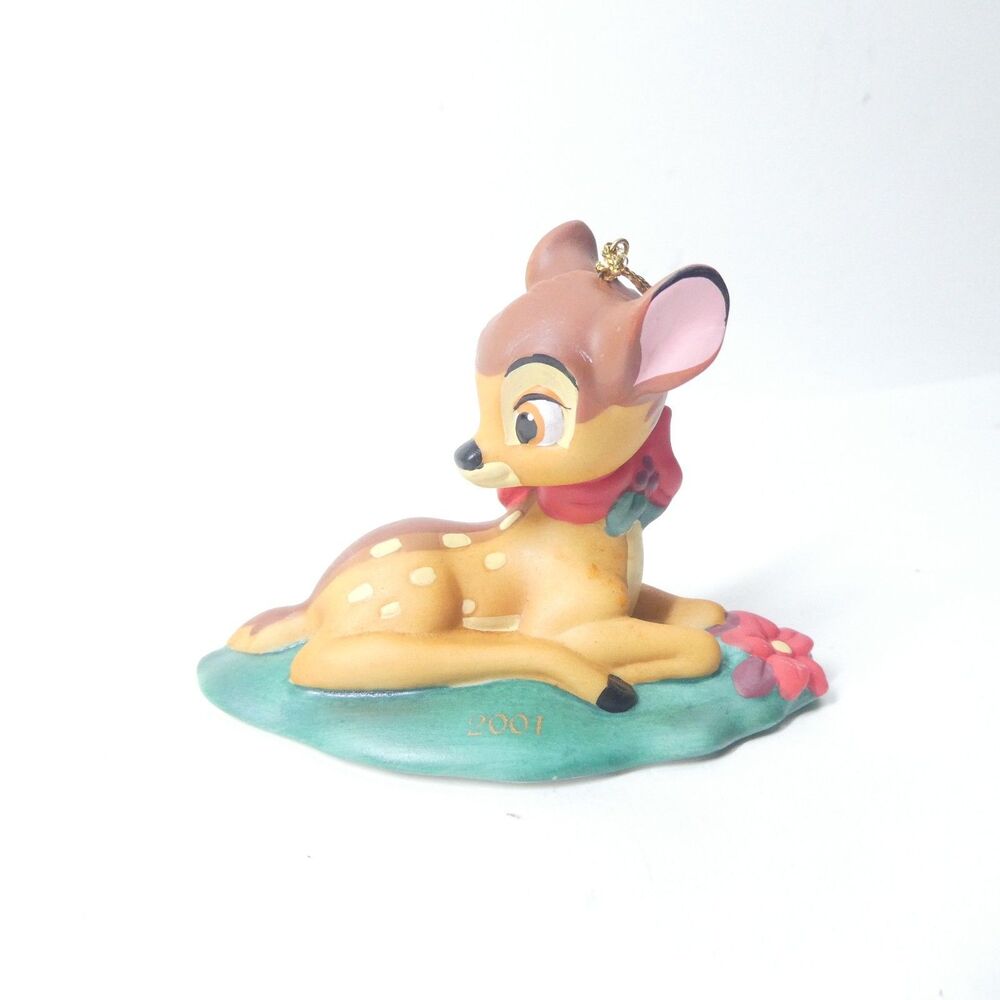 Bambi Porcelain Ornament Disney Grolier Vintage